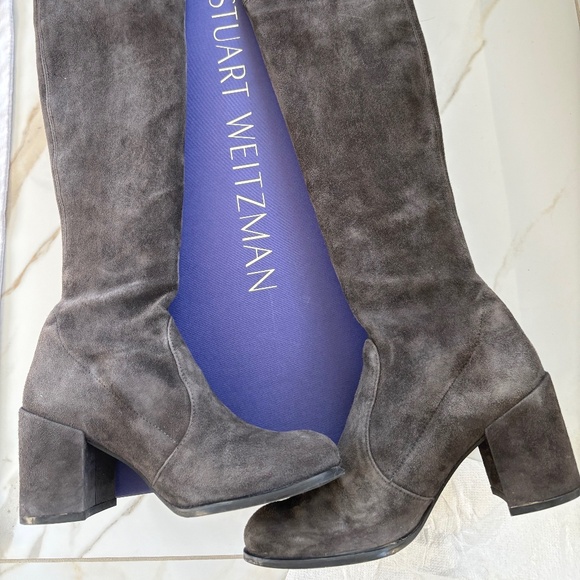 Stuart Weitzman Tieland dark Gray size 6 - Picture 8 of 10